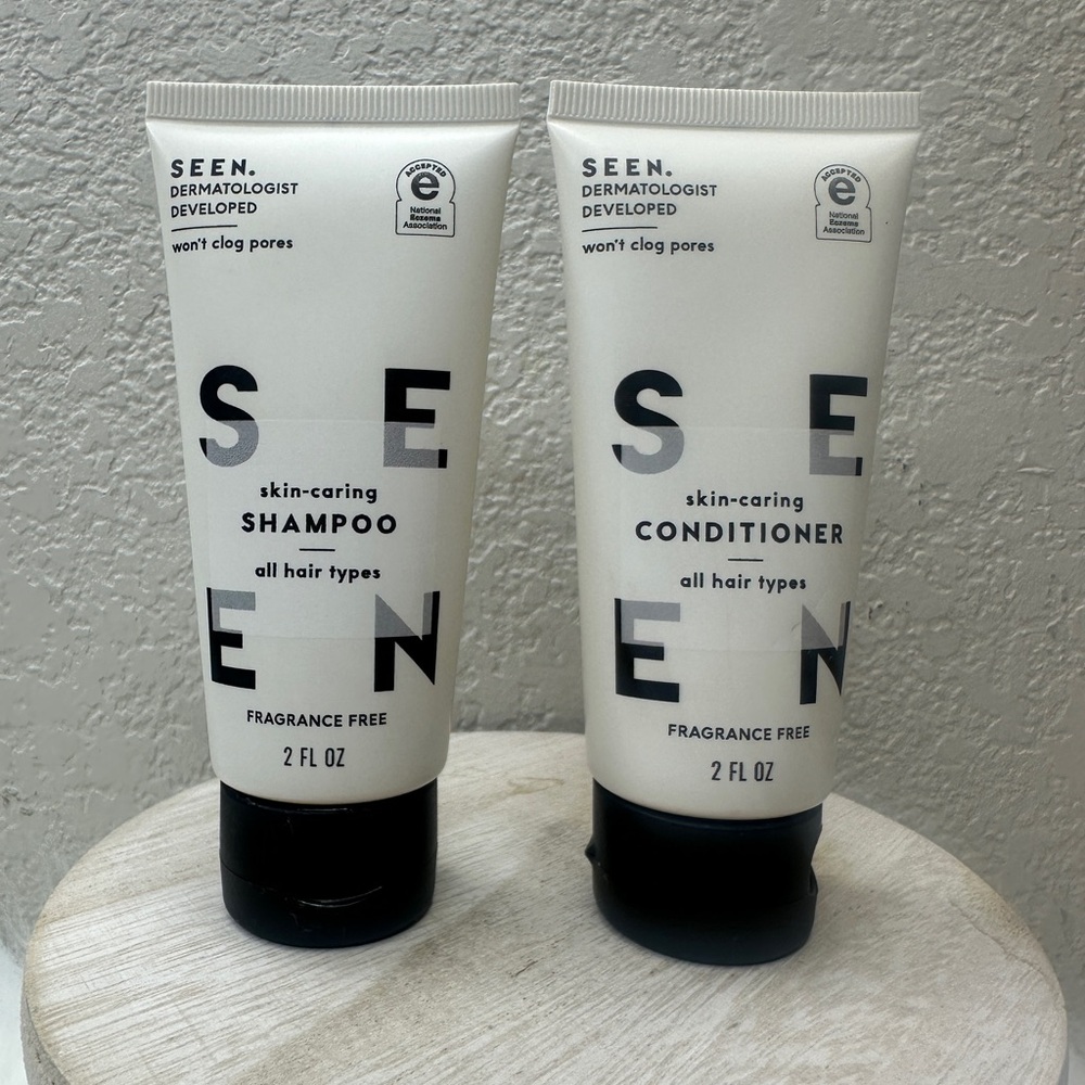 $10 🌙 SEEN SKIN Caring Shamoo & Conditioner TRAVEL SET‎